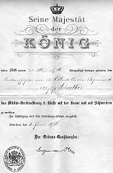 Décoration Auguste Schalber